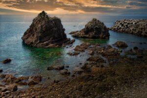 熊本天草で夕日を背景にしたビーチフォトの撮影スポットは？