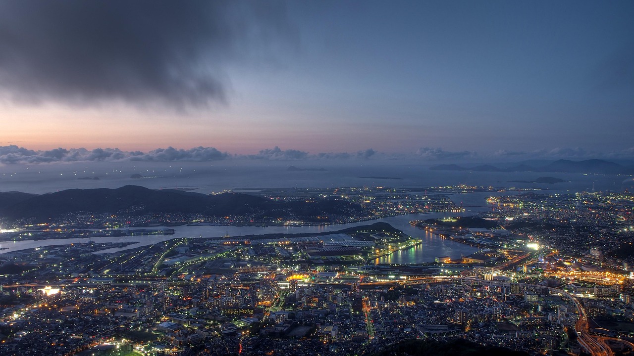 福岡博多での夜景を背景にした前撮りの魅力は？